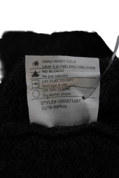 Vince Womens Cashmere V Neck Gray Long Sleeve Cardigan Size M