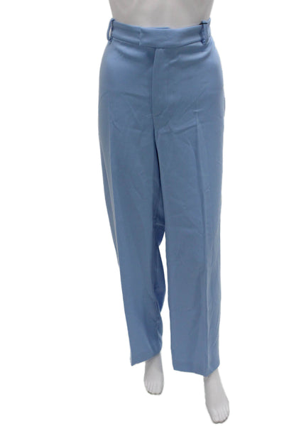 Zara Women Blue Polyester Dress Pants Size M