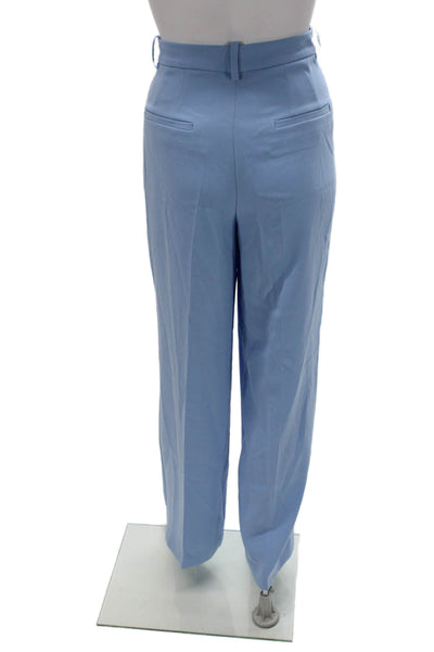 Zara Women Blue Polyester Dress Pants Size M