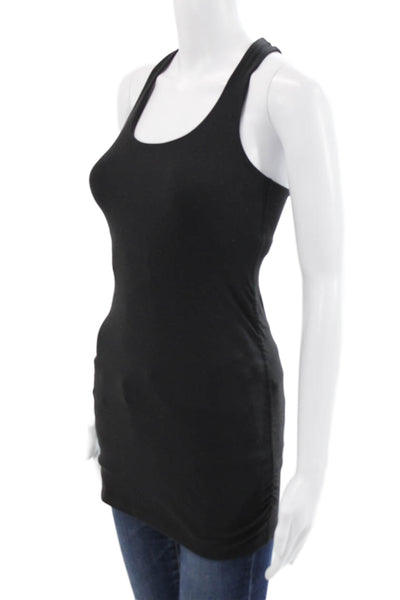 Beyond the Bump Womens Maternity Basic Tank Black Scoop Neck Sleeveless Size XS
