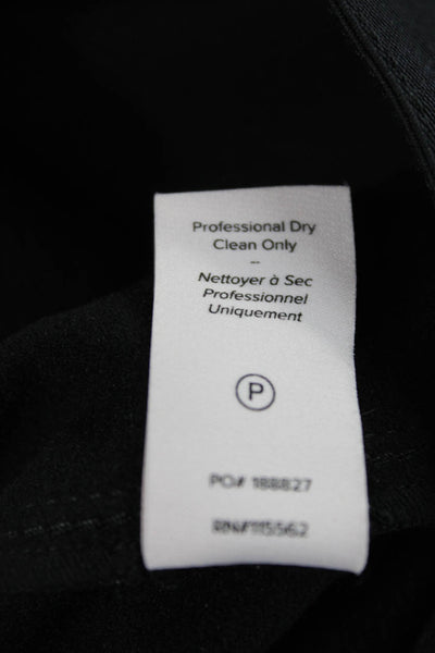Cinq à Sept Womens Ankle Leggings Faux Leather Black Size S