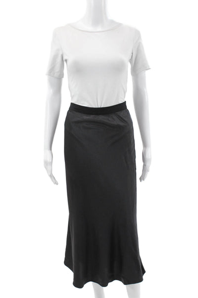 Rails Womens Black Straight Pencil Midi Skirt Size L