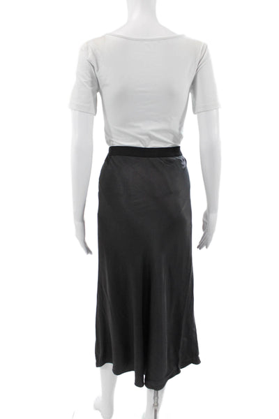 Rails Womens Black Straight Pencil Midi Skirt Size L