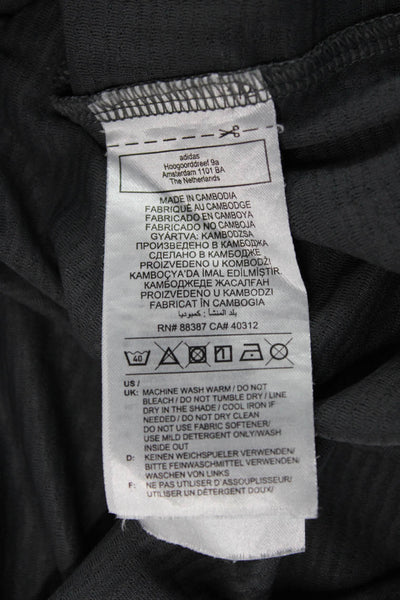 Nike Mens Gray Basic Polyester Crew Neck Short Sleeve T-Shirt Size XL