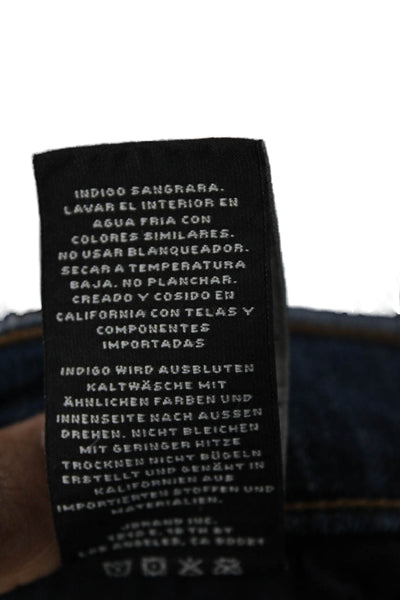 J Brand Womens Skinny Jeans Blue Low Rise Cotton Blend Size 24