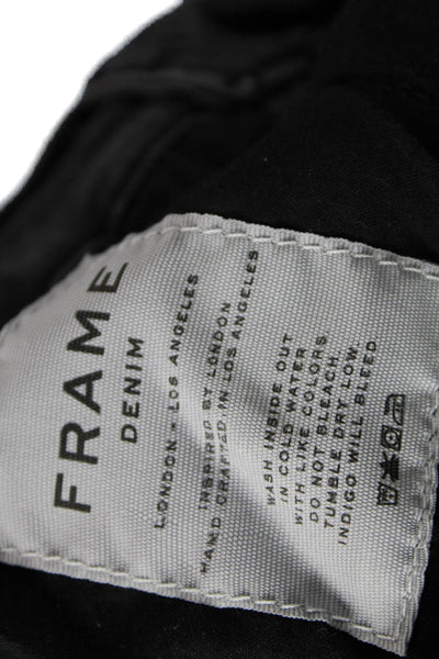 Frame Denim Women Black Skinny Jeans Size 26