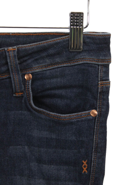 Genetic Denim Women Skinny Jeans Blue Viscose Mid Rise Size 26