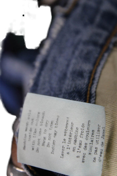 Rag & Bone Jean Womens Blue Cut-Off Cotton Shorts Size 24