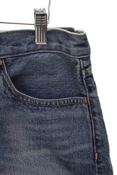 Denim Forum Womens Cut-Off Denim Shorts Blue Size 29