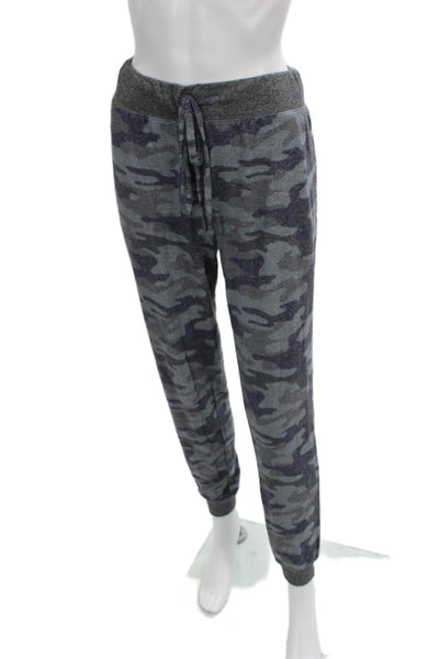 Z Supply Womens Gray Camouflage Rayon Jogger Pants Drawstring Size M
