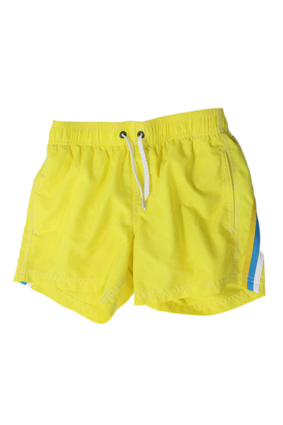 Sundek Childrens Boys Swim Shorts Yellow Blue Size 10