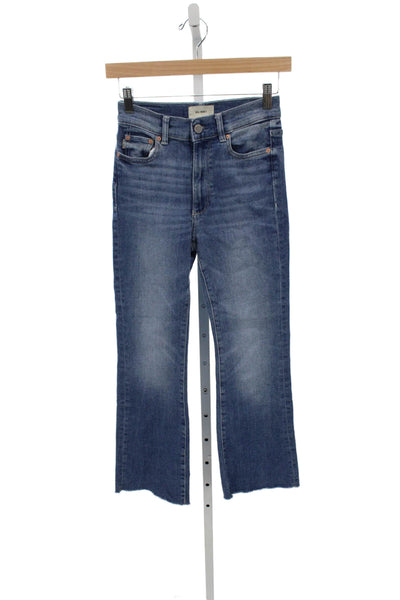 DL1961 Women Bootcut Jeans Blue High Rise Cotton Size 24