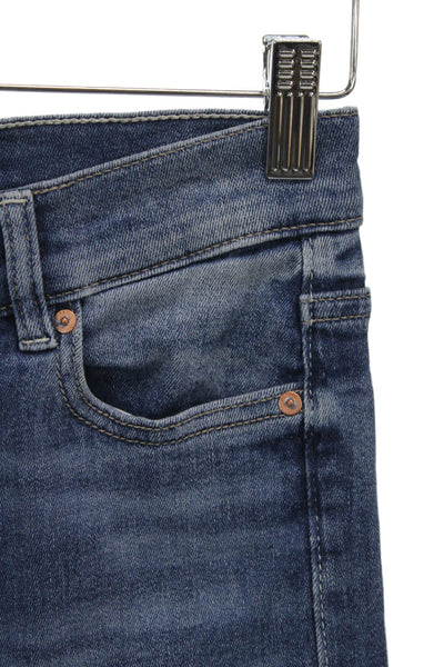 DL1961 Women Bootcut Jeans Blue High Rise Cotton Size 24