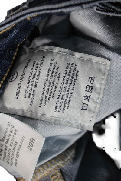 AG Adriano Goldschmied Women Skinny Jeans Blue Size 29