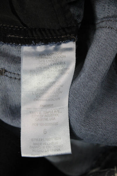 Wit & Wisdom Womens Skinny Jeans Blue Cotton Mid Rise Size 6