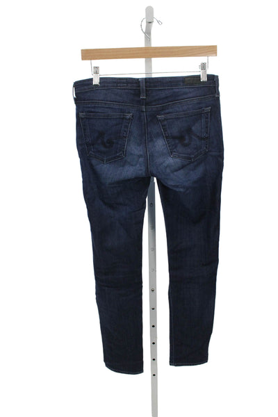AG Adriano Goldschmied Womens Skinny Jeans Blue Size 28