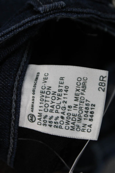 AG Adriano Goldschmied Womens Skinny Jeans Blue Size 28