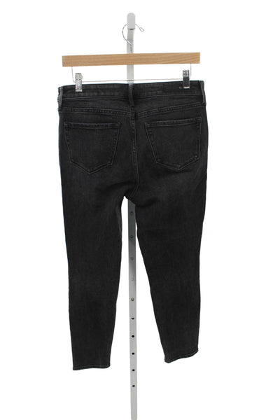 Treasure & Bond Women Skinny Black Jeans Cotton Size 28