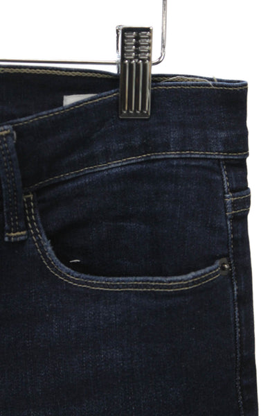 Frame Denim Womens Skinny Jeans Blue Cotton Size 28