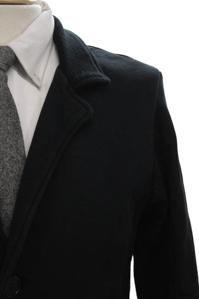 James Perse Mens Black Cotton Blazer Size 3
