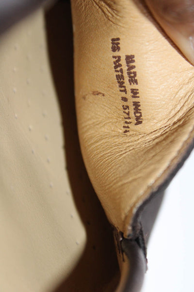 Cole Haan Womens Leather Horsebit Driving Loafers Dark Brown Size 7 B