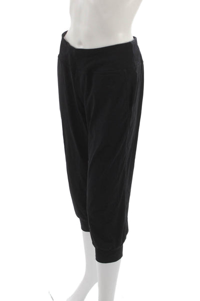 Sweaty Betty Womens Jogger Capri Black Polyester Blend Pants Size S