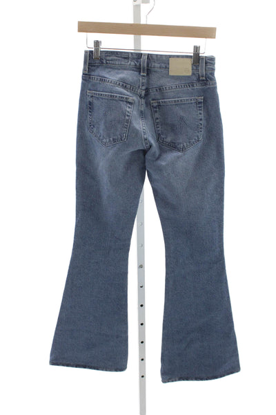 AG Adriano Goldschmied Women Flared Jeans Blue Size 24