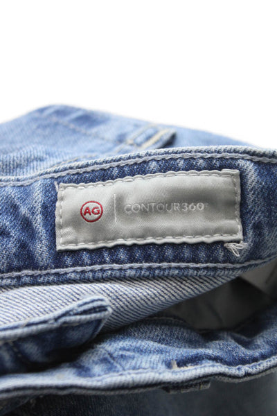 AG Adriano Goldschmied Women Flared Jeans Blue Size 24