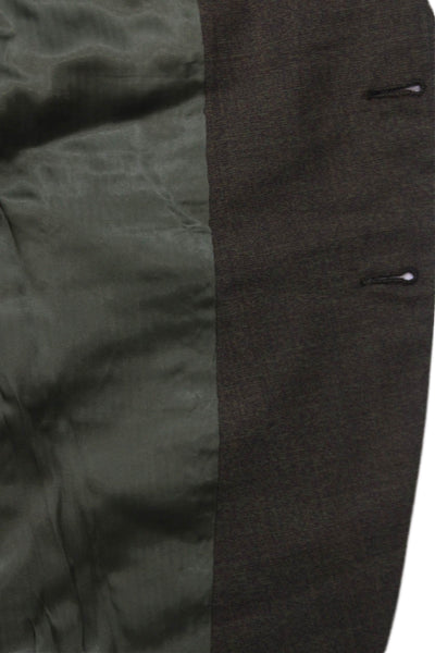 Hart Schaffner Marx Mens Blazer Green Pure Virgin Wool Size 36