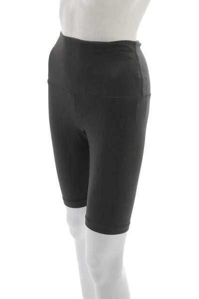 Lululemon Women Athletic Gray Polyester Shorts Size 8