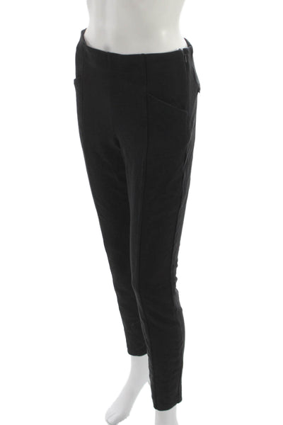 Athleta Women Ankle Pants Black Polyester Zip Size 6