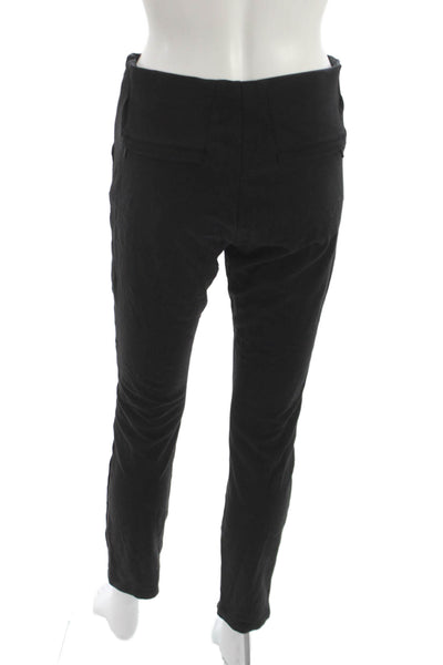 Athleta Women Ankle Pants Black Polyester Zip Size 6