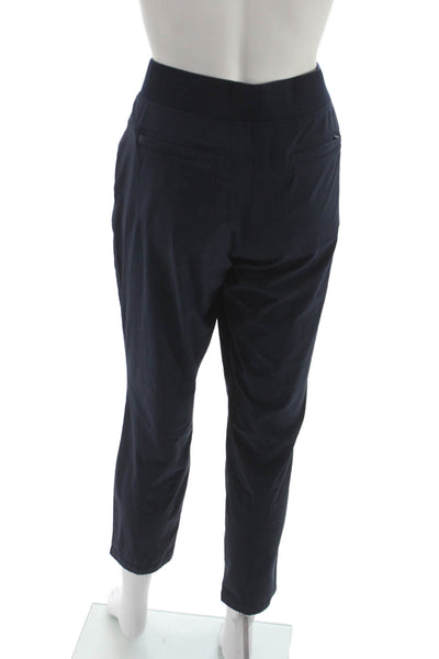 Lululemon Womens Pull On Cuff Ankle Sweatpants Black Size 8