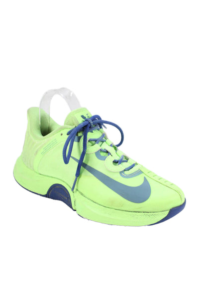 Nike Womens Air Zoom GP Turbo Naomi Osaka Sneakers Lime Blast Blue Size 8.5