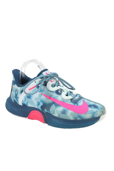 Nike Womens Air Zoom GP Turbo Naomi Osaka Sneakers Blue Pink Size 8.5
