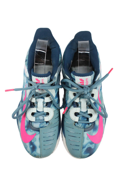 Nike Womens Air Zoom GP Turbo Naomi Osaka Sneakers Blue Pink Size 8.5