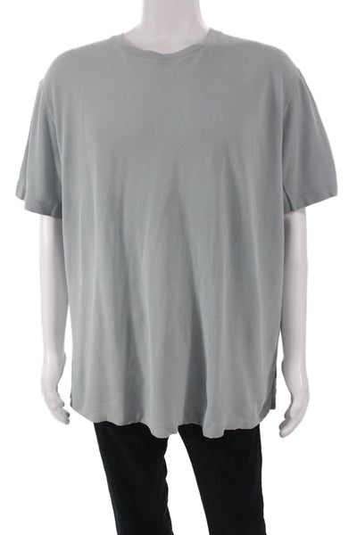 Joseph Abboud Mens Basic Gray Crew Neck Short Sleeve T-Shirt Size 2XL