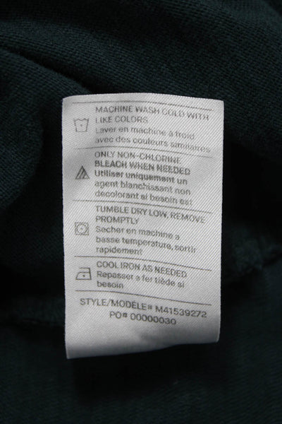 Vince Mens Basic Green Cotton Crew Neck Short Sleeve T-Shirt Size 2XL