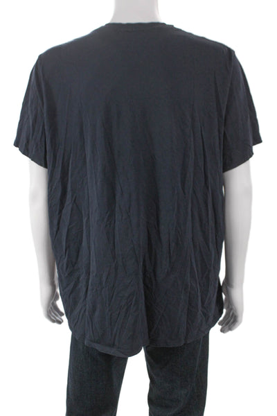 Vince Mens Basic Crewneck Pima Cotton Gray Short Sleeve T-Shirt Size 2XL