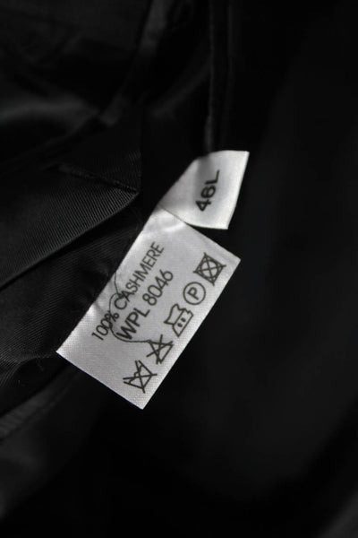 Tasso Elba Mens Cashmere Blazer Black Size 46