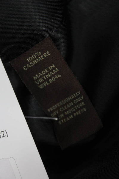 Tasso Elba Mens Cashmere Blazer Black Size 46