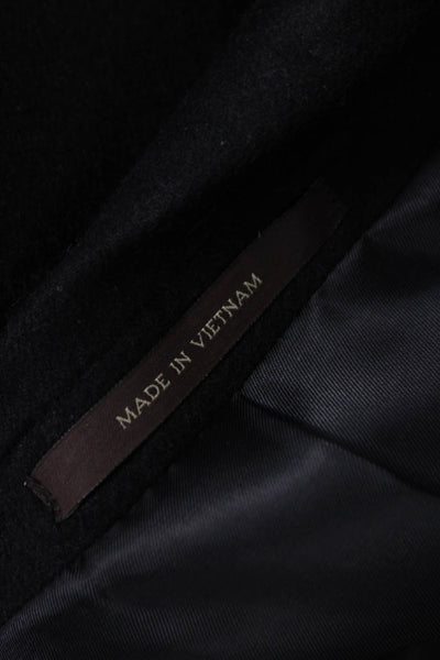 Tasso Elba Mens Cashmere Blazer Black Size 46