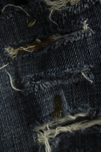 Current/Elliott Womens Skinny Blue High Rise Jeans Cotton Inseam 32 Size 29