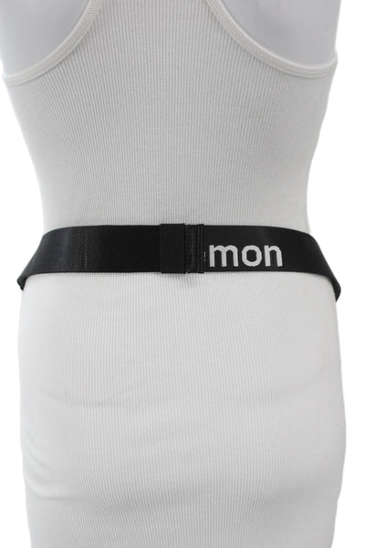 Lululemon Women's Zip Closure Logo Strap Belt Bag Black