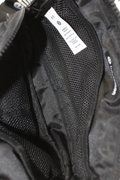 Lululemon Women's Zip Closure Logo Strap Belt Bag Black