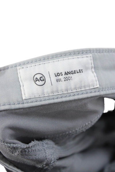 AG Adriano Goldschmied Women Skinny Gray Jeans Mid Rise 27 Inseam Size 26