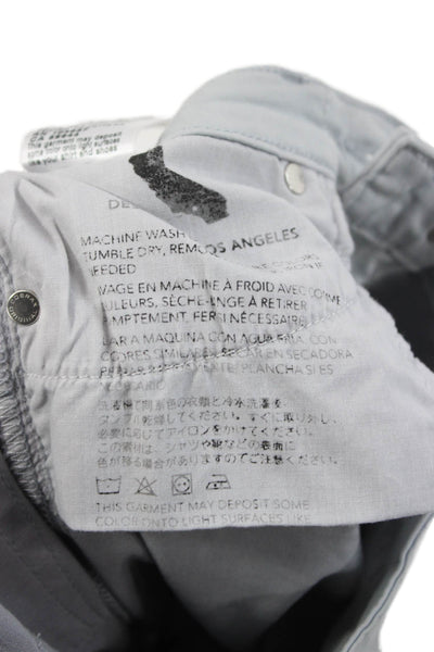 AG Adriano Goldschmied Women Skinny Gray Jeans Mid Rise 27 Inseam Size 26