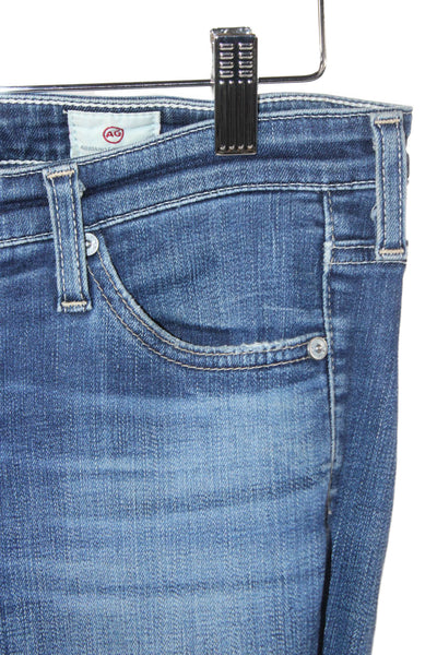 AG Adriano Goldschmied Womens Skinny Jeans Blue Cotton Size 26