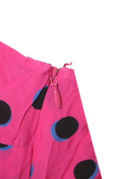 Derek Lam 10 Crosby Women Sheath One Shoulder Pink Dress Size 4