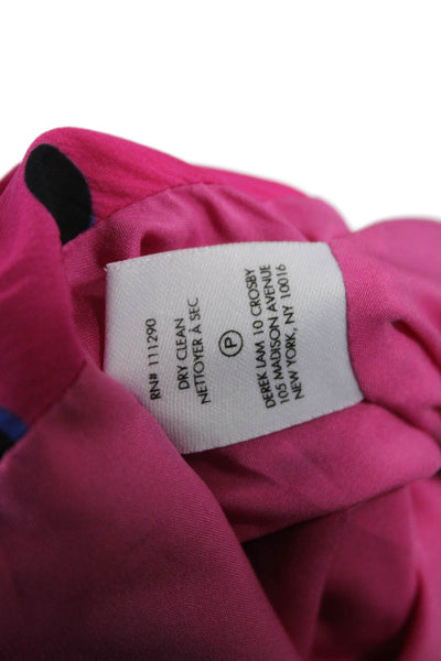 Derek Lam 10 Crosby Women Sheath One Shoulder Pink Dress Size 4